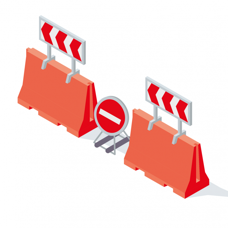 Protéger les salariés sur les axes routiers avec des glissières en béton armé (GBA)