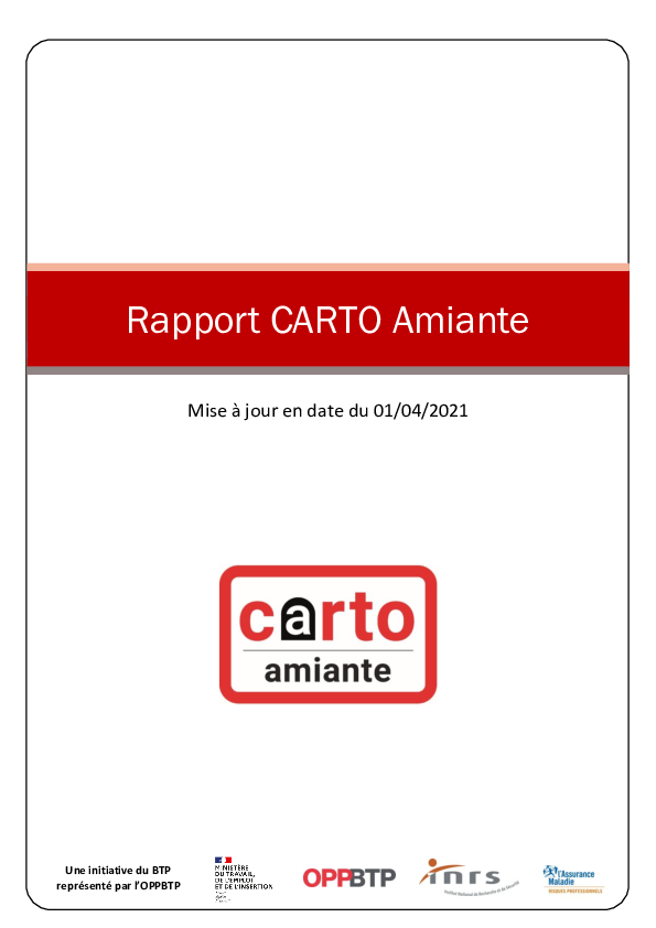 Rapport Carto Amiante