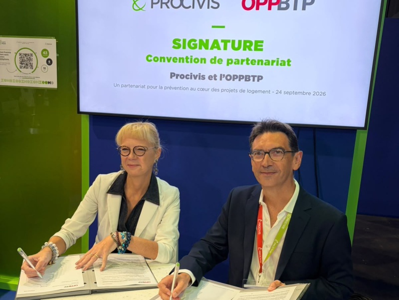 Maîtrise d'ouvrage et prévention : Procivis et l’Afpols s'engagent avec l’OPPBTP