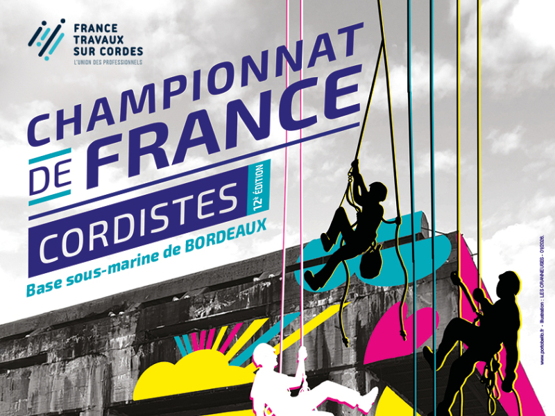 Championnat de France cordistes à Bordeaux du 3 au 5 juin