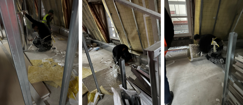 Techniciens CVC (chauffage, ventilation, climatisation) - prévention des TMS