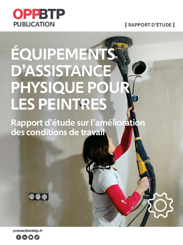Équipements d'assistance physique pour les peintres - Rapport d'étude sur l'amélioration des conditions de travail