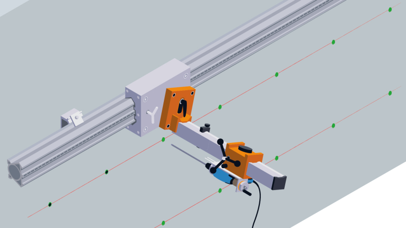 Poser des planchers bois plus facilement avec un outil de forage mécanisé