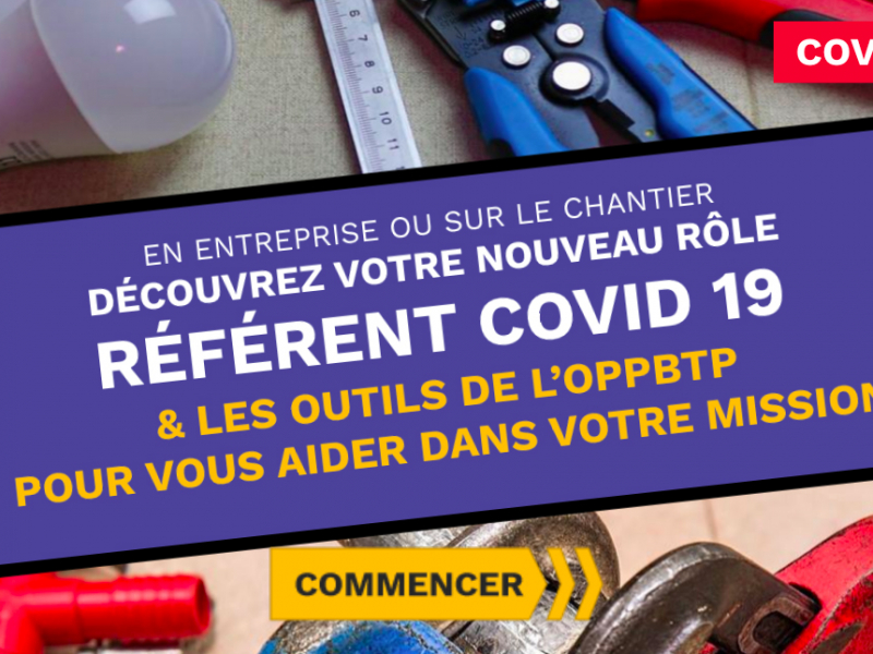 Référent Covid-19 : se former en ligne