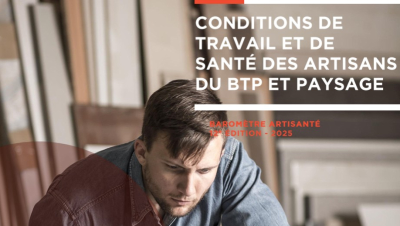 Santé des artisans du BTP : une dégradation préoccupante