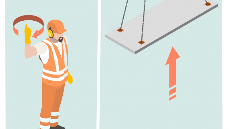 Grues à tour, grues mobiles : gestes de commandement à connaître pour une conduite en sécurité