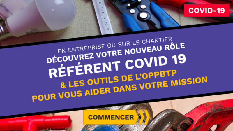 Référent Covid-19 : se former en ligne
