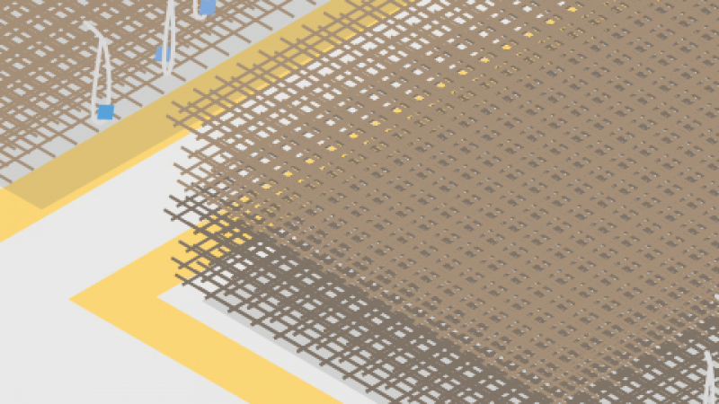 Matérialiser les zones de stockage de matériaux sur les chantiers de gros-oeuvre
