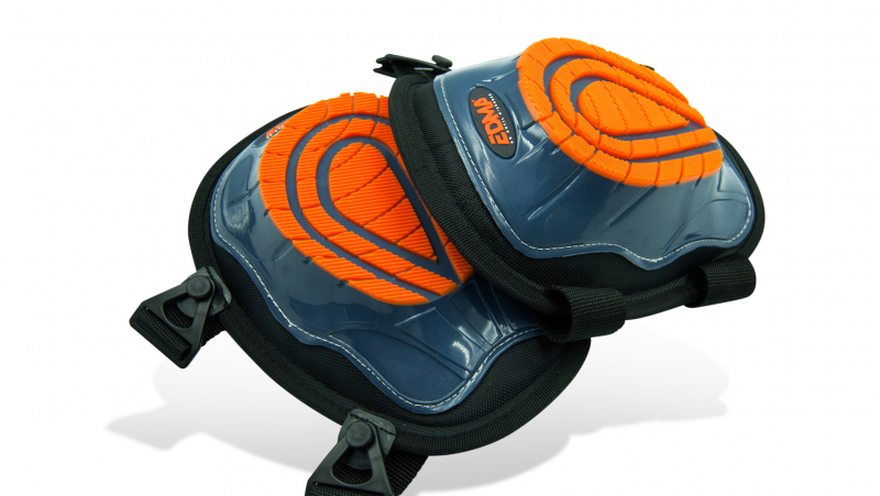 Des genouillères gel résistantes et confortables pour les carreleurs