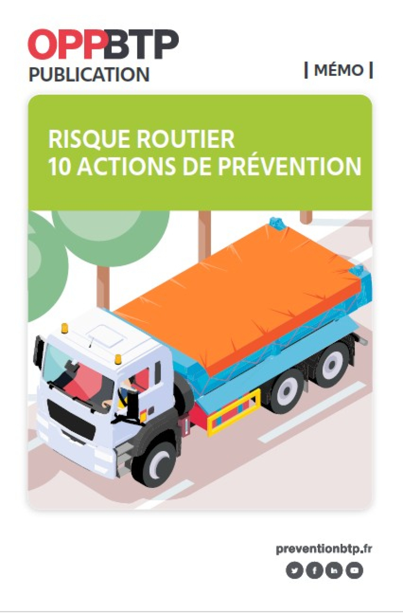 Mémo Risque routier : 10 actions de prévention à connaître