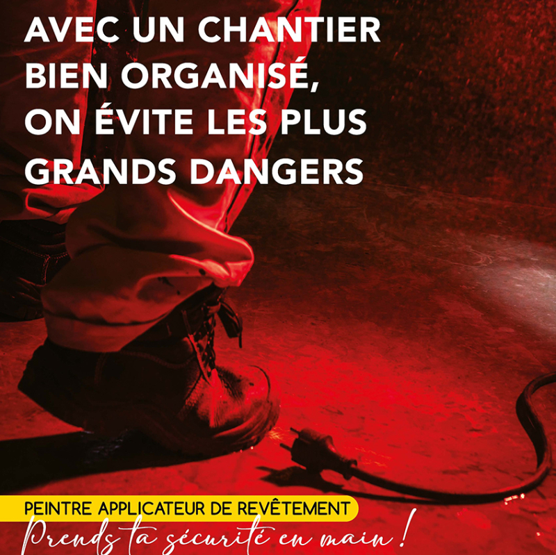 Risques du BTP : quand les lycéens se mettent en scène sur des affiches de prévention
