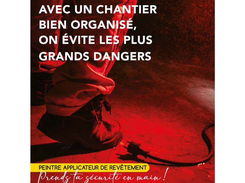 Risques du BTP : quand les lycéens se mettent en scène sur des affiches de prévention