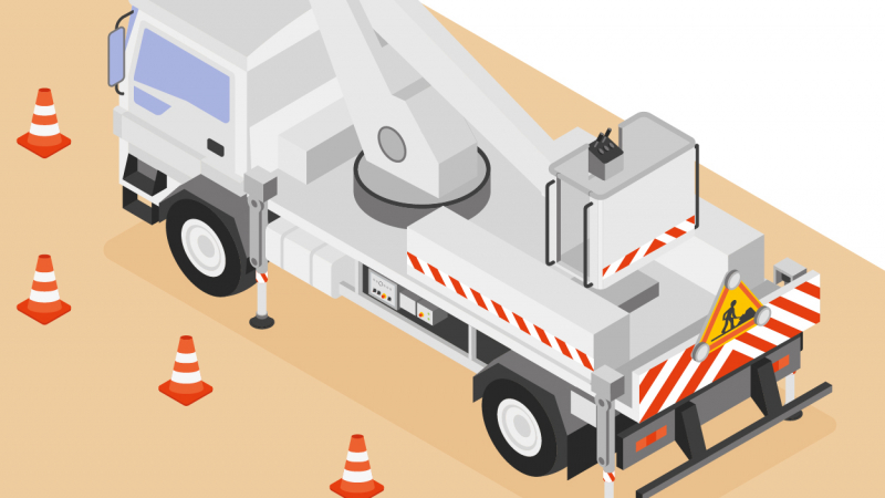 Réduire les nuisances en milieu urbain avec un camion nacelle électrique