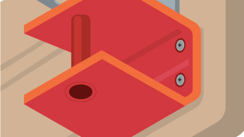 Un support pour la fixation des garde-corps en périphérie de toiture