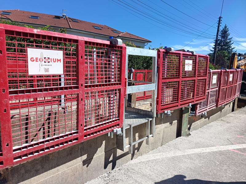 SOGEA - Garde-corps blindage PEHD 1