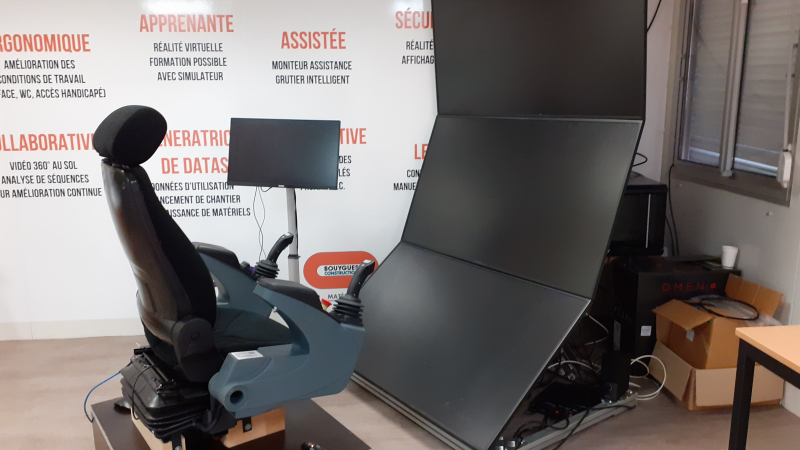 Innovation : une « grue augmentée » dotée d'un poste de pilotage déporté