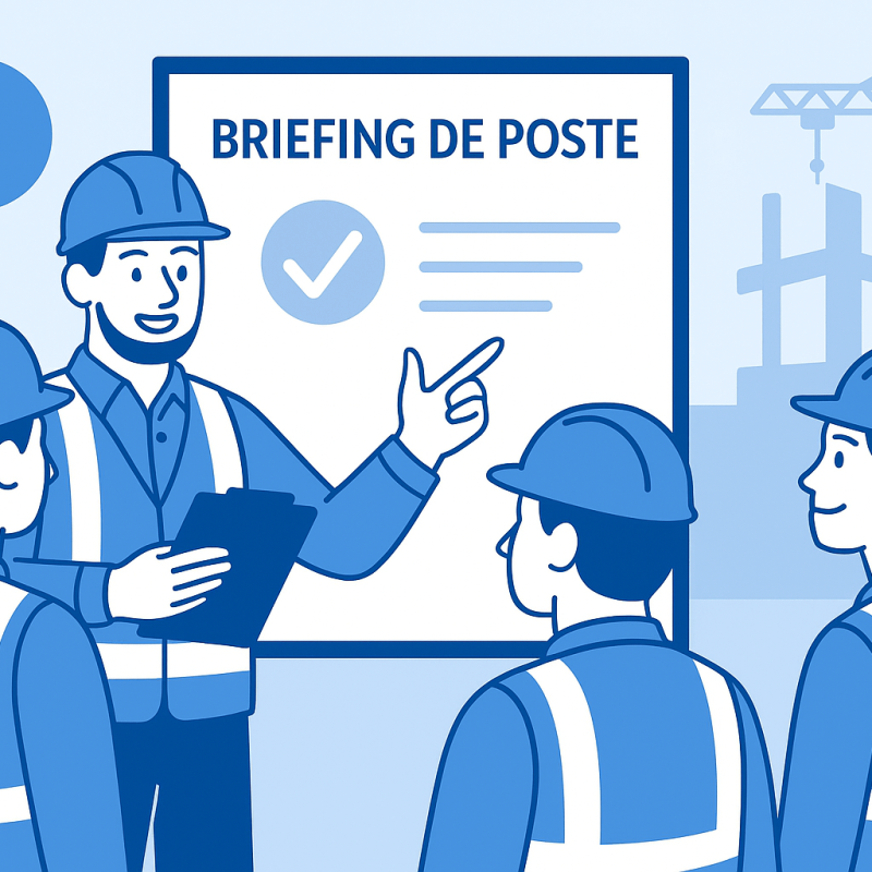 Le briefing de poste : un rituel prévention quotidien à prévoir dès la consultation des entreprises