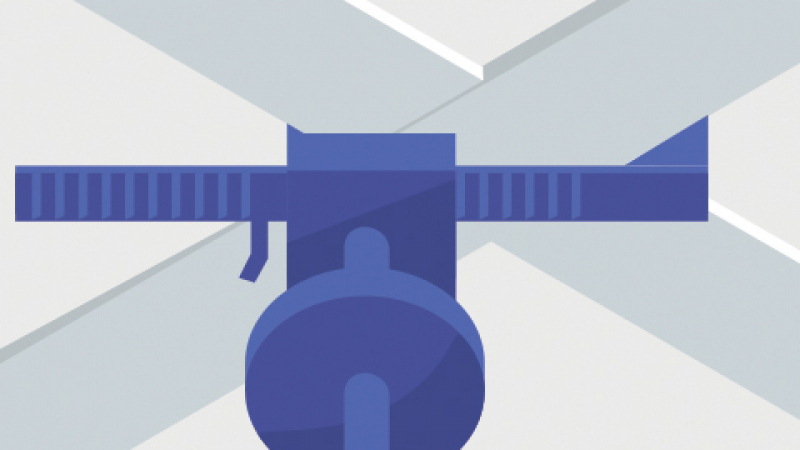 Un clip de plafond suspendu pour film polyane facile à installer