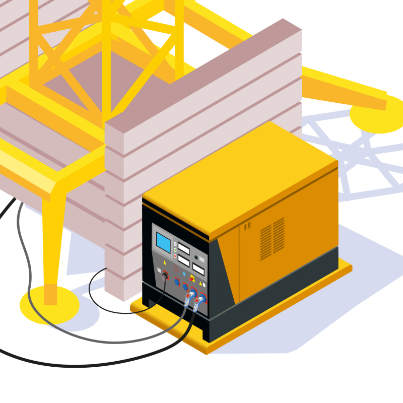 Une solution mobile de stockage d'énergie pour les chantiers