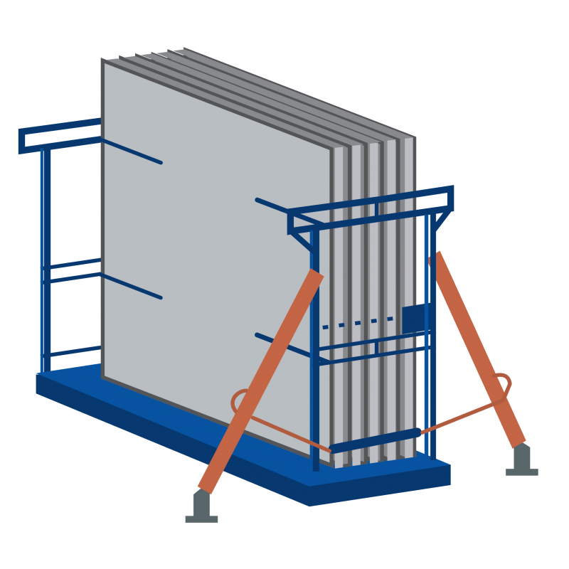 Sécuriser le transport, le stockage et la manutention des murs à coffrage intégré
