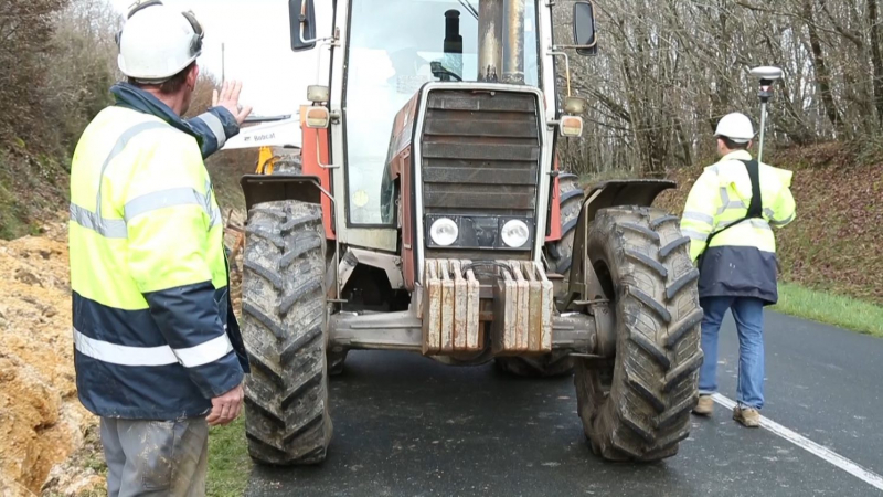 Le guidage de manœuvre d'engins évite tout risque de heurt avec le personnel travaillant à proximité.