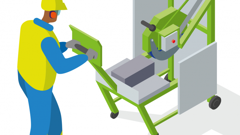 Utiliser une scie sur table pour travailler à hauteur d'homme