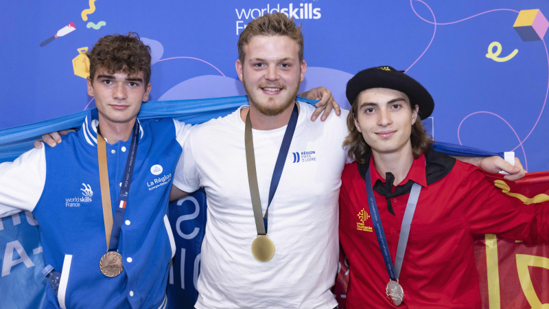 WorldSkills 2024 : 113 jeunes vainqueurs dans les métiers du BTP