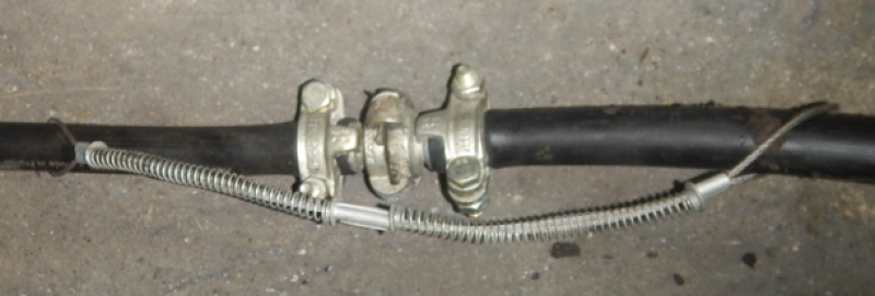 S2367-Câble anti-coup de fouet pour flexibles raccordés