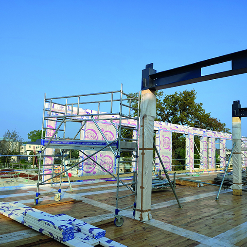 Programme Bois Harel à Rennes : un mode constructif innovant pour un chantier singulier