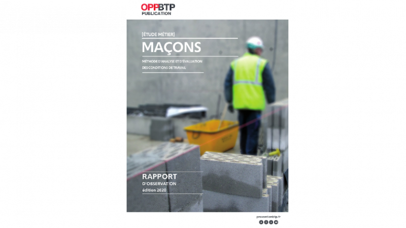 Conditions de travail des maçons : des pistes pour progresser