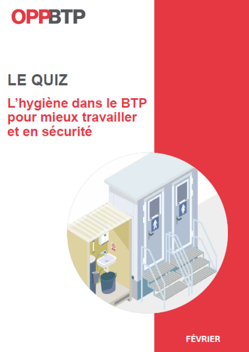 Quiz hygiène sur les chantiers - Kit animation sécurité