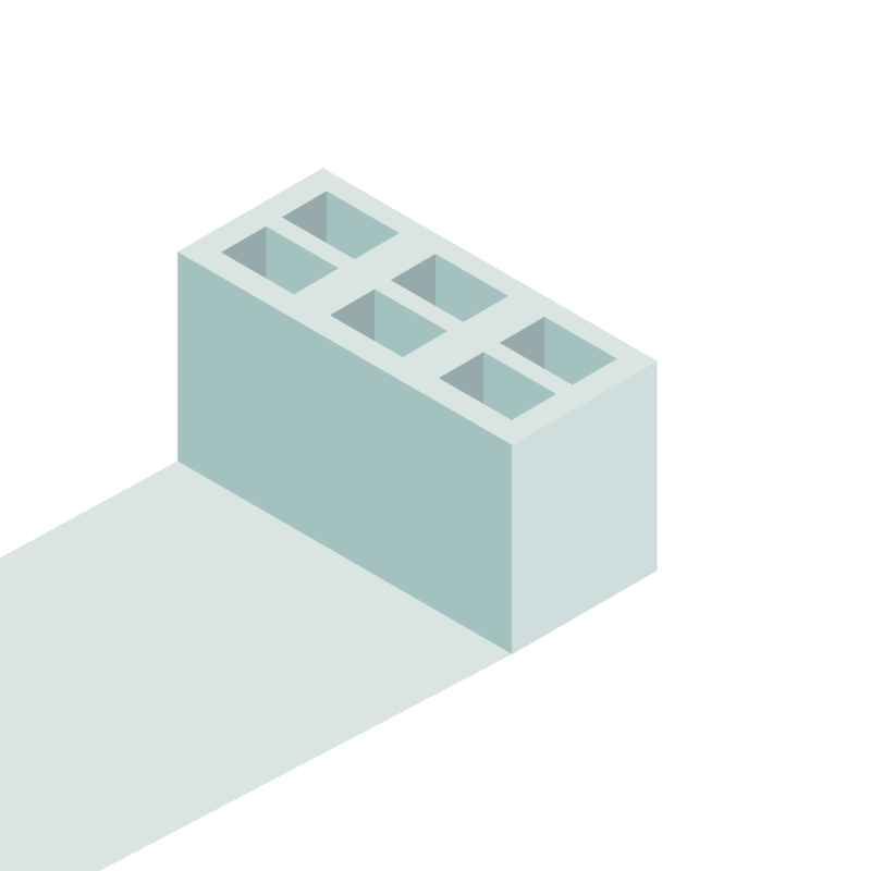 Des blocs agglomérés rectifiés pour simplifier les travaux de maçonnerie