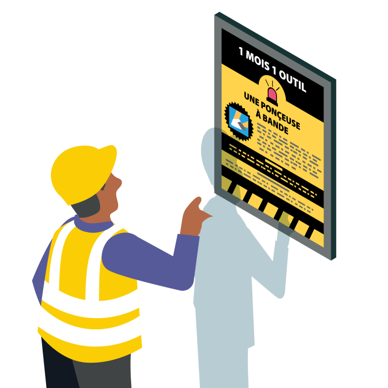 Risques outils : des affiches prévention créées par et pour les apprentis du BTP