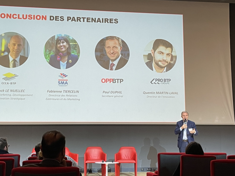 Trois nouvelles start-up rejoignent l’accélérateur Santé-Prévention dans le BTP en janvier 2023