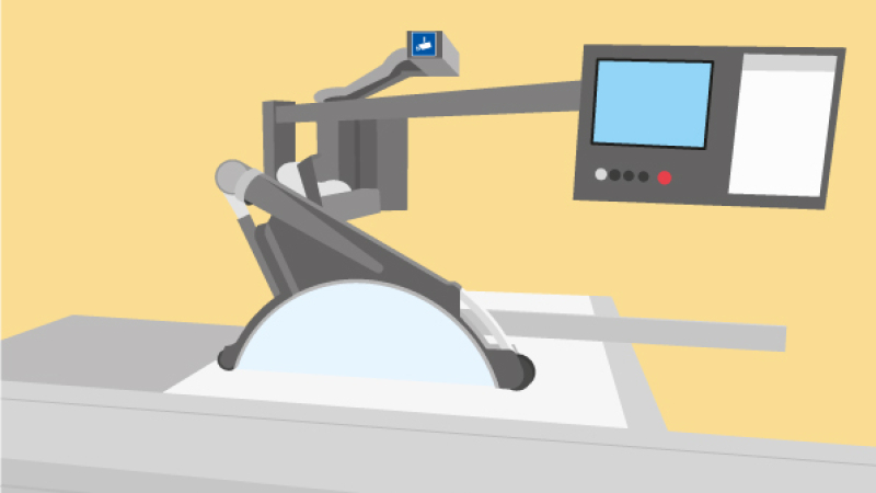 Une scie à format escamotable en cas de détection de mains à proximité de la lame