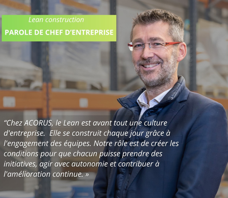 Acorus : quand culture Lean, performance et prévention parlent le même langage