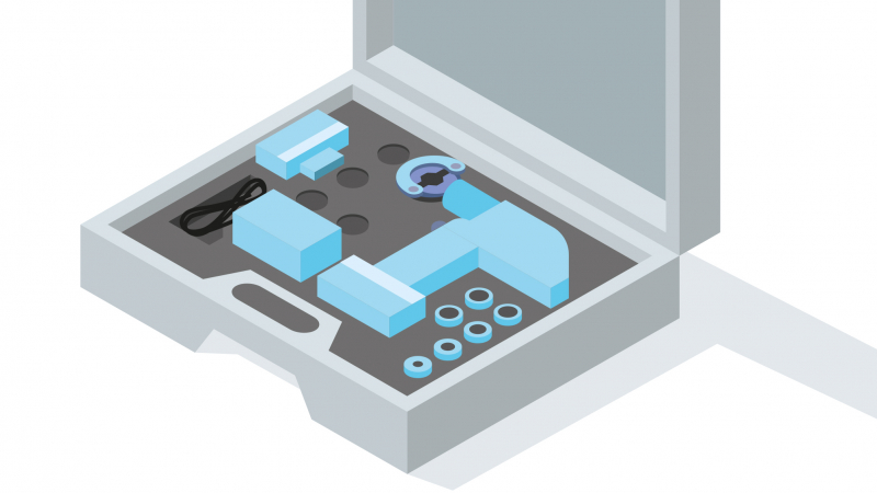 Raccorder des réseaux avec un outil de sertissage électro-hydraulique