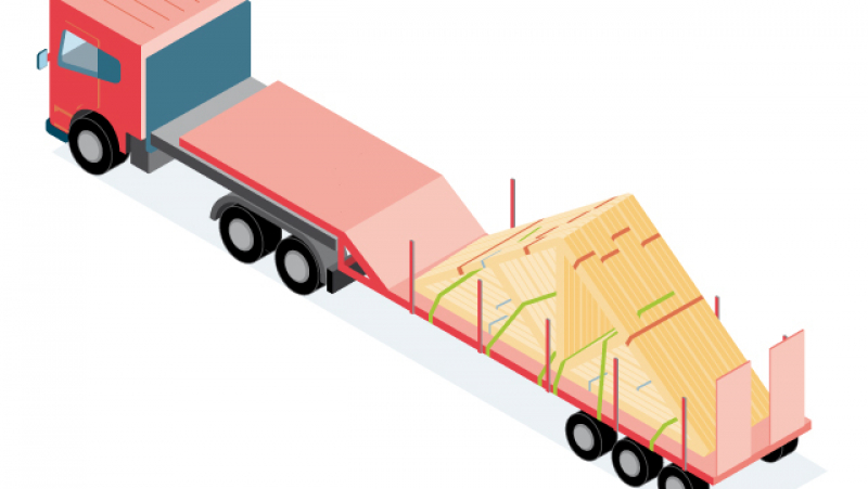Sécuriser le transport des charpentes industrielles légères
