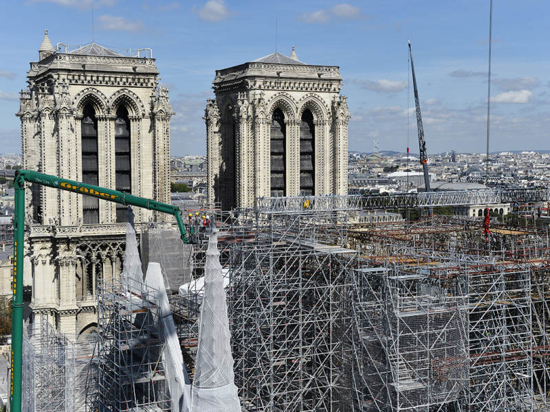 Notre-Dame de Paris : des travaux de sécurisation hors du commun