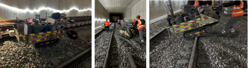 Déplacement du chenillard