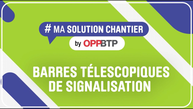 Barres télescopiques de signalisation