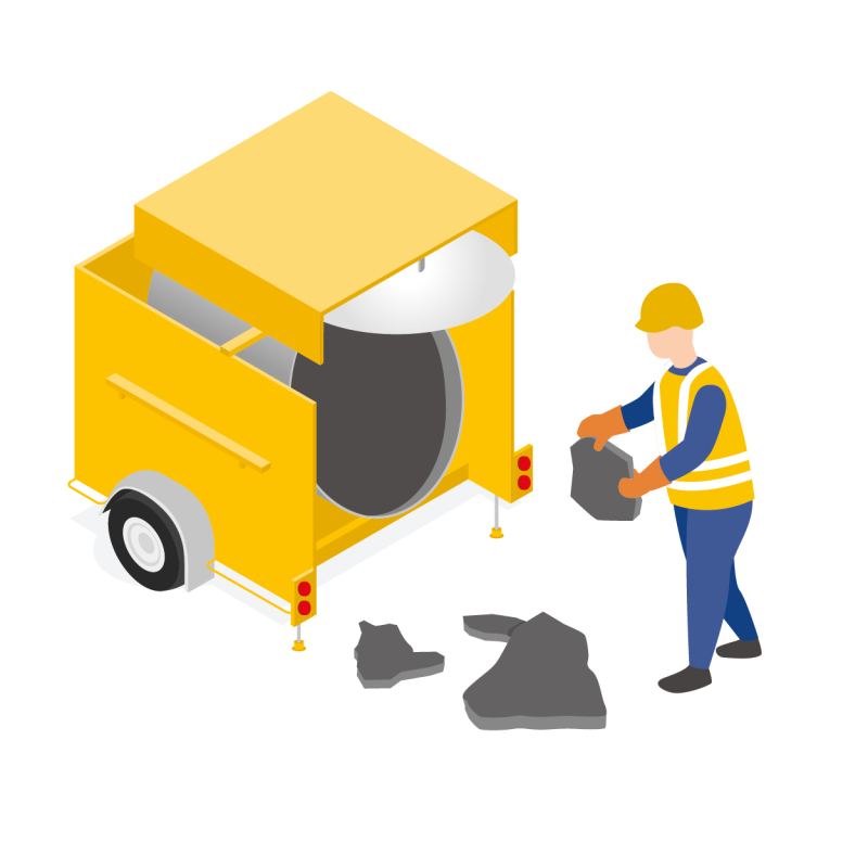 Recycler les croûtes d'enrobés directement sur ses chantiers routiers