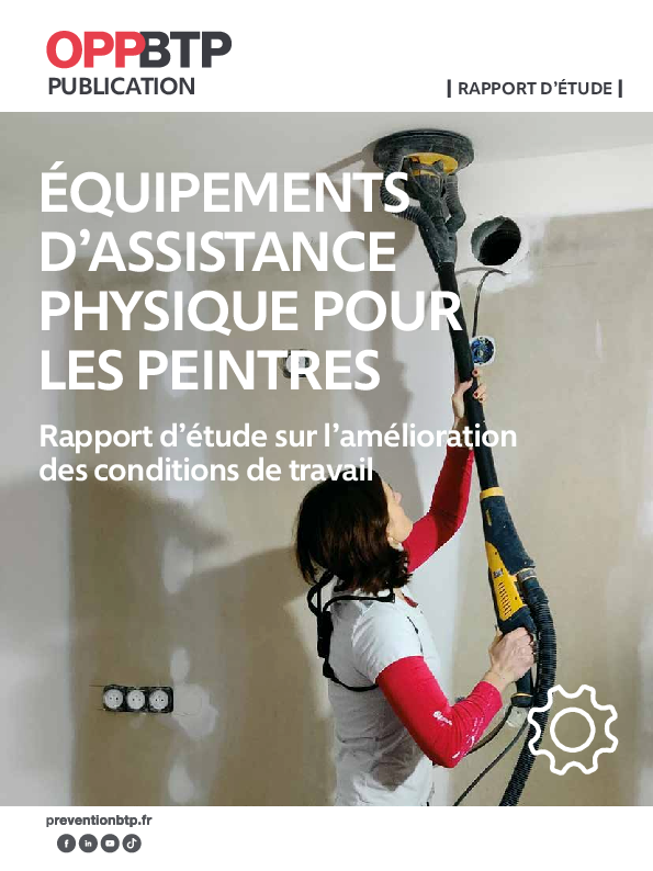 Équipements d'assistance physique pour les peintres - Rapport d'étude sur l'amélioration des conditions de travail