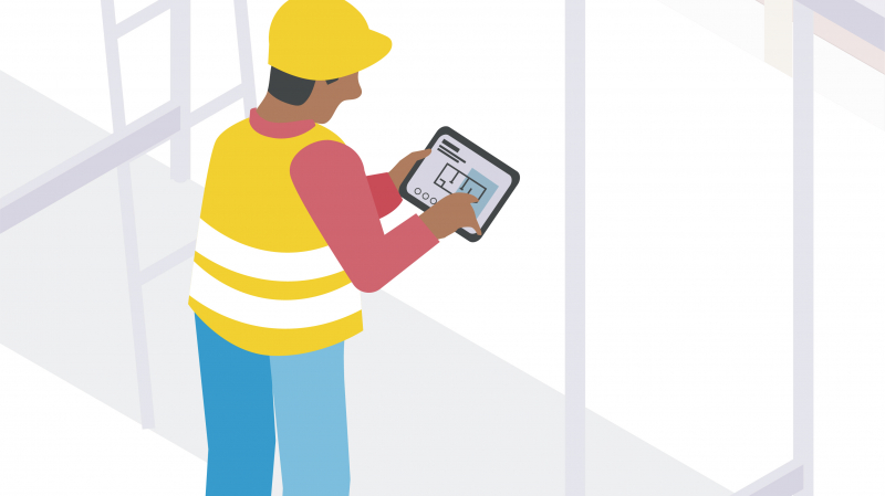 Faciliter l’encadrement de chantier grâce aux tablettes numériques