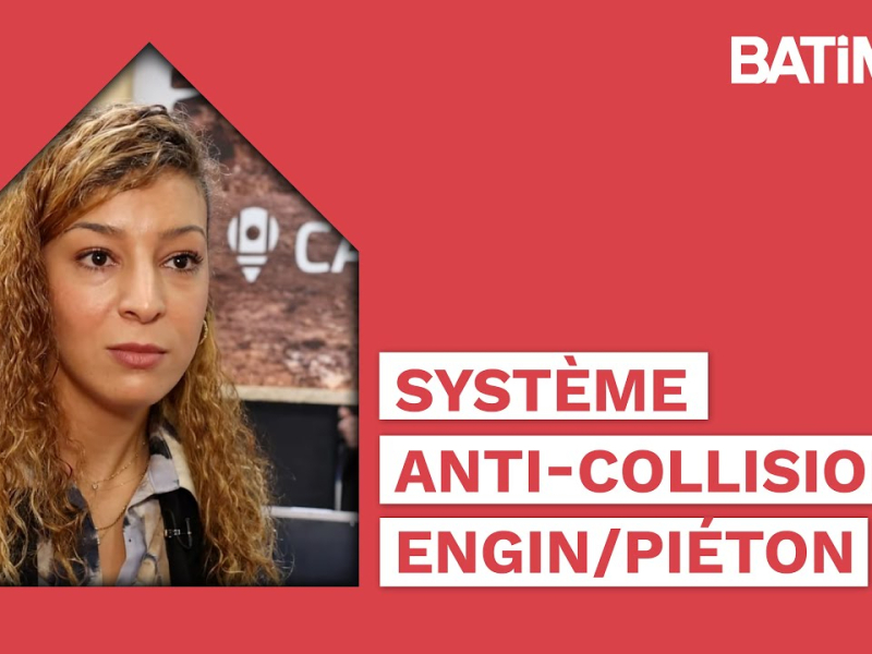 Système anti‑collision engin / piéton