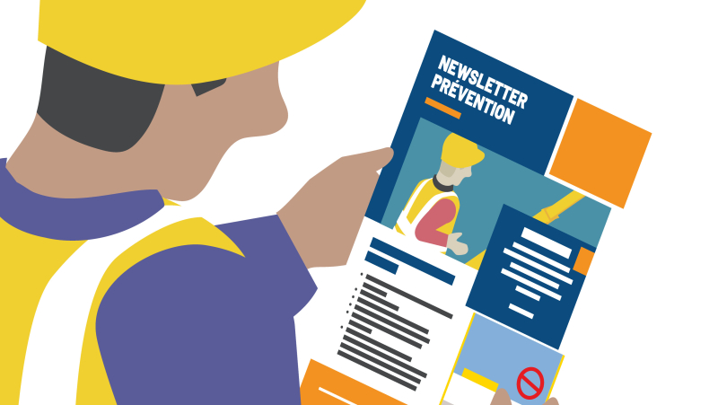 Une newsletter de prévention pour sensibiliser ses équipes