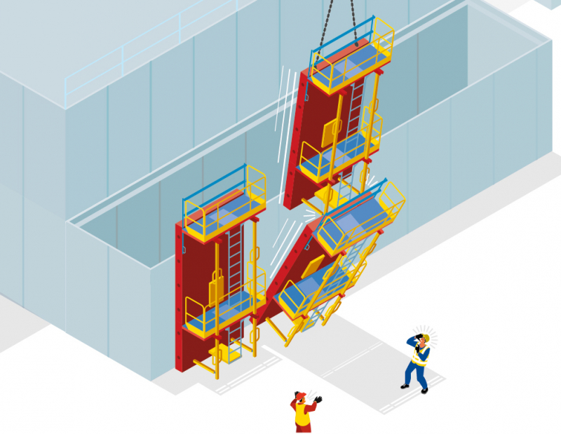 Écrasé par une banche