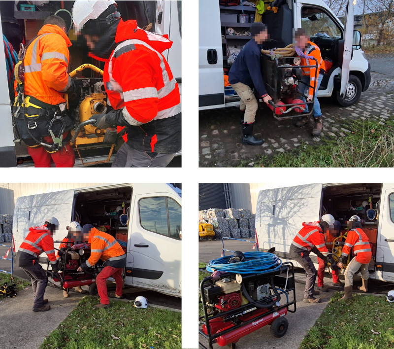 01 Manutention deux fois par jour d’élément supérieur à 100kg