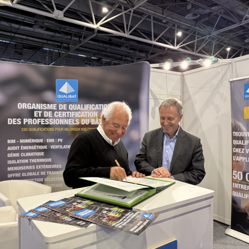 OPPBTP et Qualibat s’allient pour renforcer la prévention dans le BTP