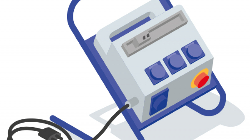 Protéger les personnes avec un dispositif différentiel haute sensibilité pour alimenter les installations mobiles de chantier